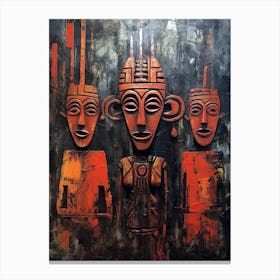 African Tribe Africa Canvas Print