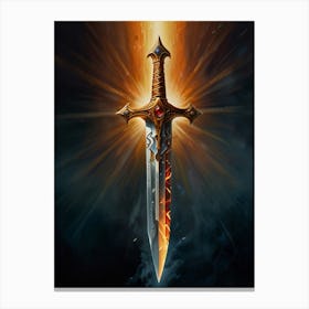 Sword Of Destiny Canvas Print