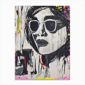 girl head Canvas Print