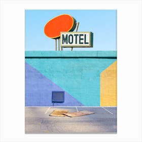 Art Deco Motel Canvas Print