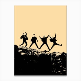 the Beatles britpop music band Canvas Print