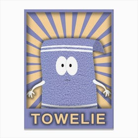 southpark Towelie Canvas Print