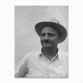 Juan Candelaria, Owner Of Several Thousand Acres Of Land Near Concho, Arizona, He Is Considering Selling To Th Canvas Print