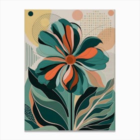 Abstract Flower Canvas Print Canvas Print