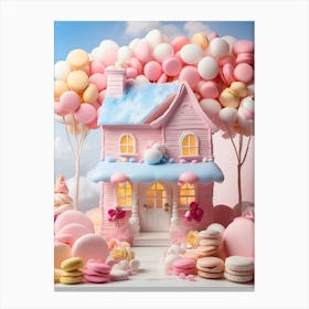 Sweet House Canvas Print