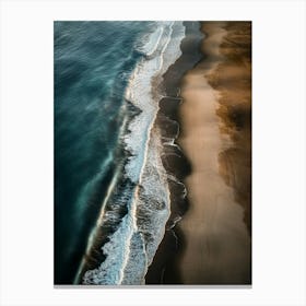 Sand And Sea Canvas Print