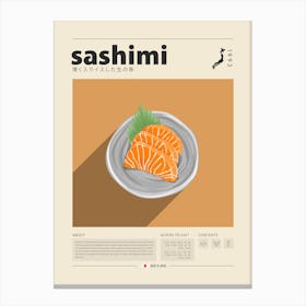 Sashimi Canvas Print