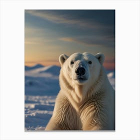 Polar Bear Canvas Print