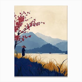 Asian Landscape Canvas Print