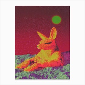 Fantasy Kangaroo Canvas Print