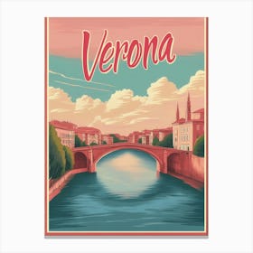 Aihrgdesign A Classic 1960s Travel Poster For Verona Showcasi 59bc7efc Fce0 4754 83e7 5011b048c694 1 Canvas Print