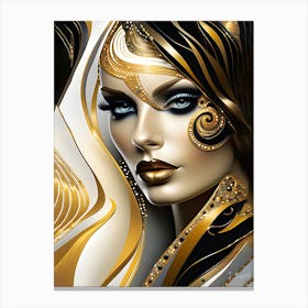 Nova Fy! Blackgold 001 Canvas Print