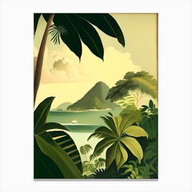 St Tropical Destination Canvas Print