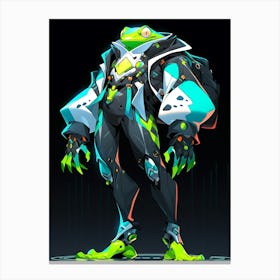 Overwatch Frog 1 Canvas Print