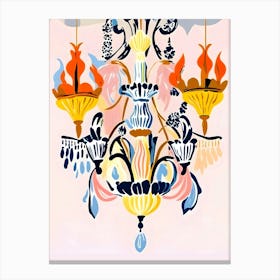 The Chandelier Canvas Print