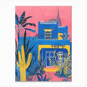 Cactus House 3 Canvas Print