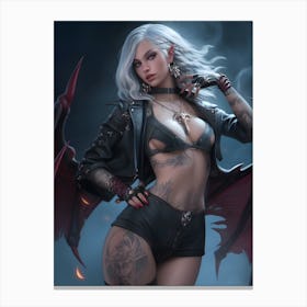 Sexy Devil Canvas Print