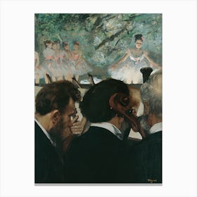 The Dance Class (La Classe De Danse), Edgar Degas Canvas Print
