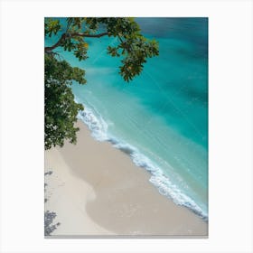 St. Lucia Beach Canvas Print