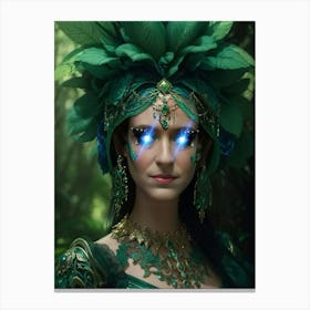 Emerald Queen Canvas Print