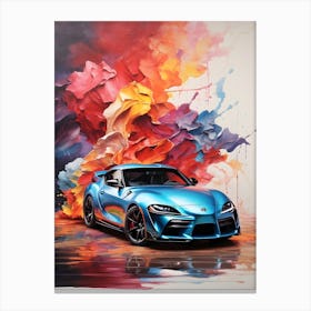 Toyota Supra Canvas Print Canvas Print