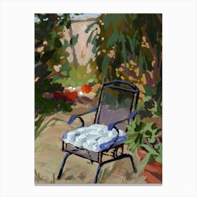 Saved You A Seat Canvas Print