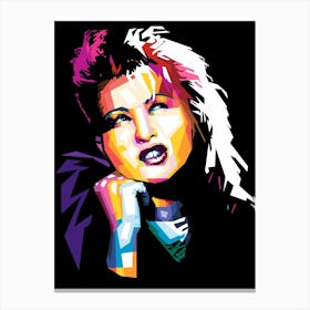 Cyndi Lauper Canvas Print