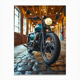 Triumph Bonneville Motorcycle Canvas Print