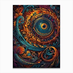 Psychedelic Eye Canvas Print