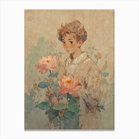Lotus Flower 5 Canvas Print
