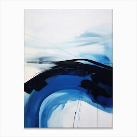 'Blue Wave' Canvas Print