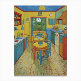 Simple Vintage Kitchen: A Guide to Achieving the Look Canvas Print