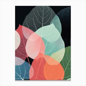 Abstract Leaves Canvas Print