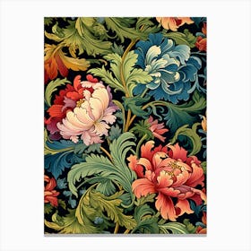 Floral Wallpaper 279 Canvas Print