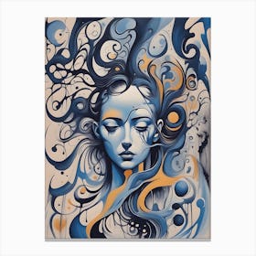 Ethereal Gaze Canvas Print