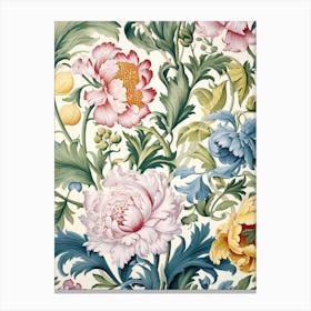 Floral Wallpaper 79 Canvas Print