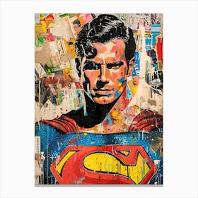 Superman Canvas Print