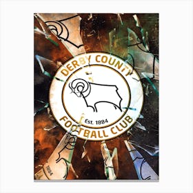 Derby County Canvas Print