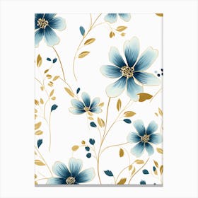 Floral Tapestry Canvas Print