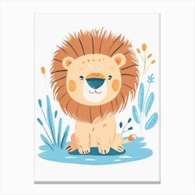 Cute Lion 1 Canvas Print