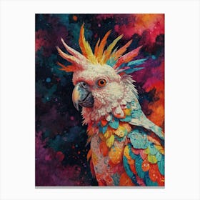 Colorful Parrot 19 Canvas Print