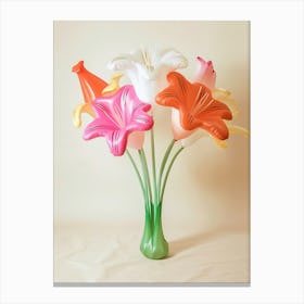 Dreamy Inflatable Flowers Lily 4 Canvas Print