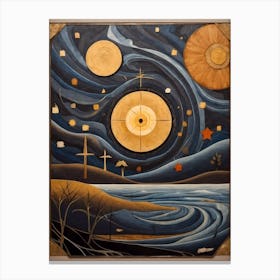 Starry Night 17 Canvas Print