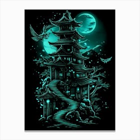 Asian Pagoda 4 Canvas Print