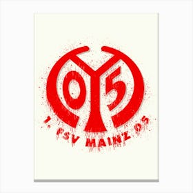 Fsv Mainz 05 1 Canvas Print