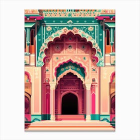 Rajasthan Palace Canvas Print