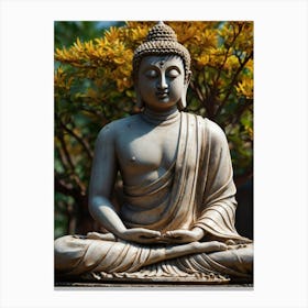 Buddha Statue 2 Canvas Print