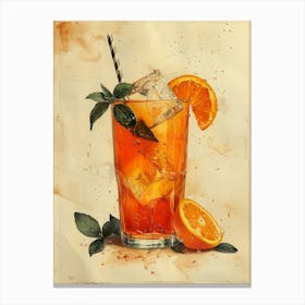 Iced Tea 2 Canvas Print