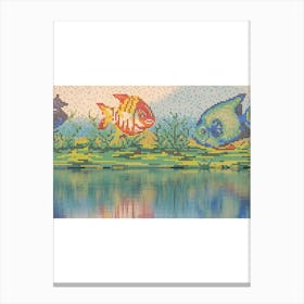 Fishes In The Water Canvas Print