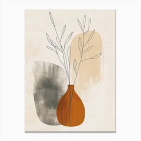 Abstract Vase Canvas Print Canvas Print